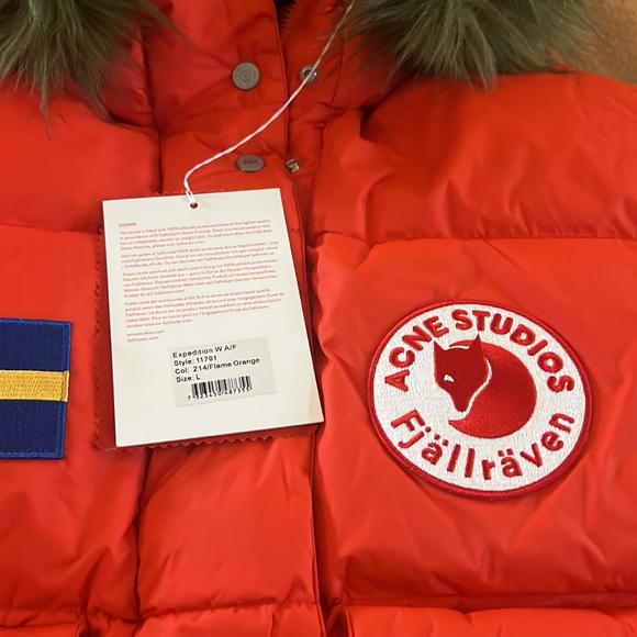 NWT Fjallraven x Acne Studios Expedition Parka Large - Picture 8 of 15